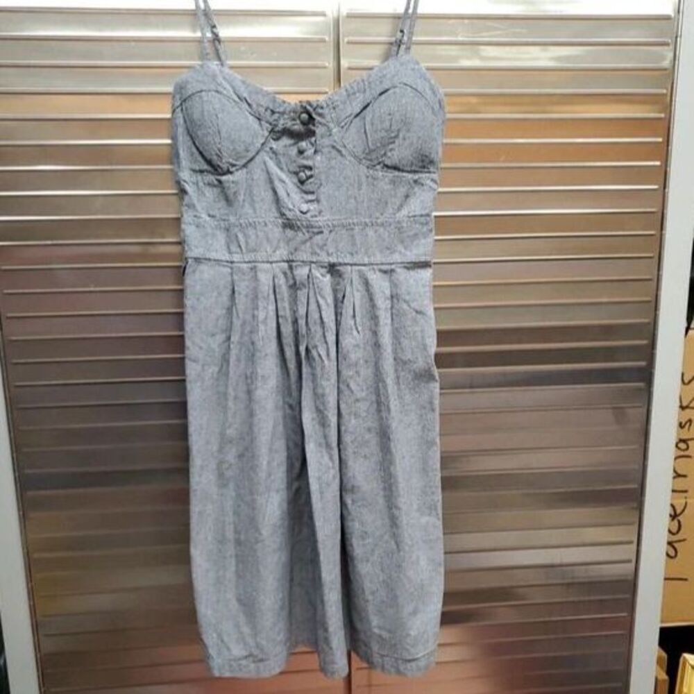 She's Cool Y2K Gray Sleeveless Dress